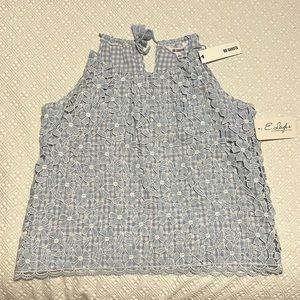 BB Dakota sleeveless Blue top